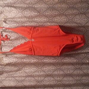 Womens XL TIME AND TRU SWIMWEAR 1 PIECE HAULTER TOP GREAT CONDITION